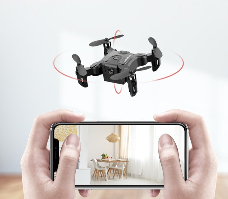 Podgląd na żywo z kamery drona Flygoo w telefonie